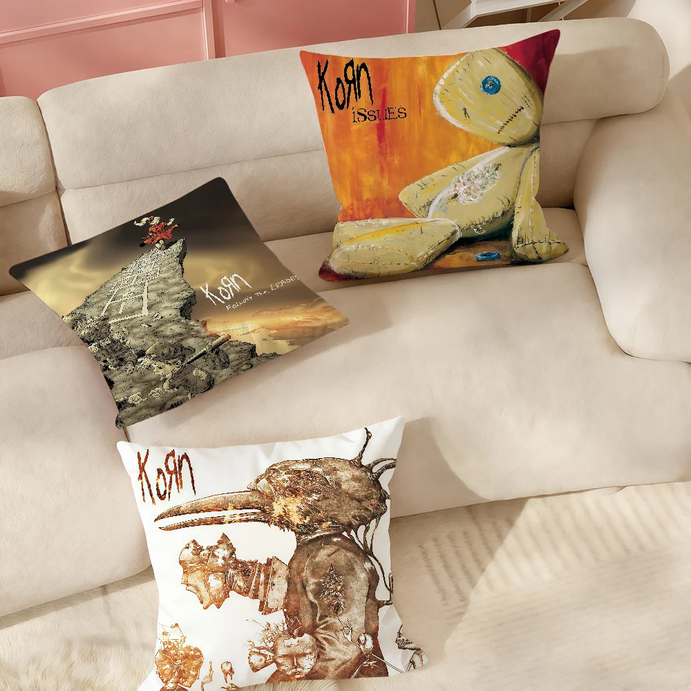 Cool K-Korn Hot Metal Rock Band Pillow Case Suitable For Bedrooms Living Rooms Cars Home Decoration
Cool K-Korn Hot Metal Rock Band Pillow Case Suitable For Bedrooms Living Rooms Cars Home Decoration