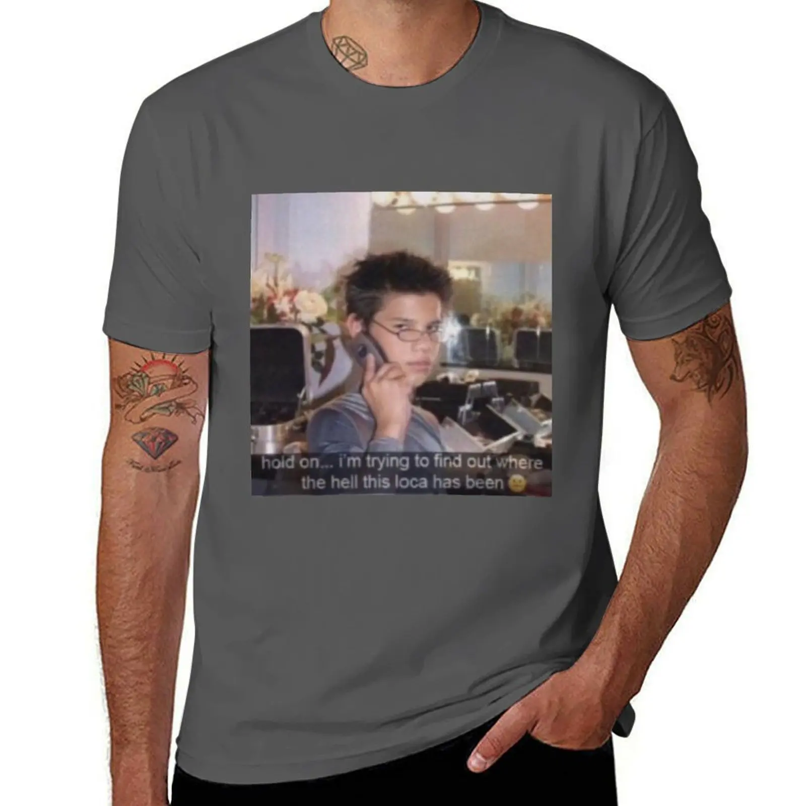 Twilight have Where Meme the been, you hell Jacob loca T-Shirt Breathable Basic Cotton T-Shirt
Twilight have Where Meme the been, you hell Jacob loca T-Shirt Breathable Basic Cotton T-Shirt