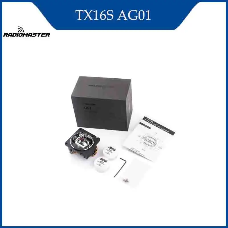 RadioMaster TX16S AG01 Full CNC Throttle and Centering Hall Gimbal For TX16S MKII Series Colorful Drone DIY RC Parts
RadioMaster TX16S AG01 Full CNC Throttle and Centering Hall Gimbal For TX16S MKII Series Colorful Drone DIY RC Parts
