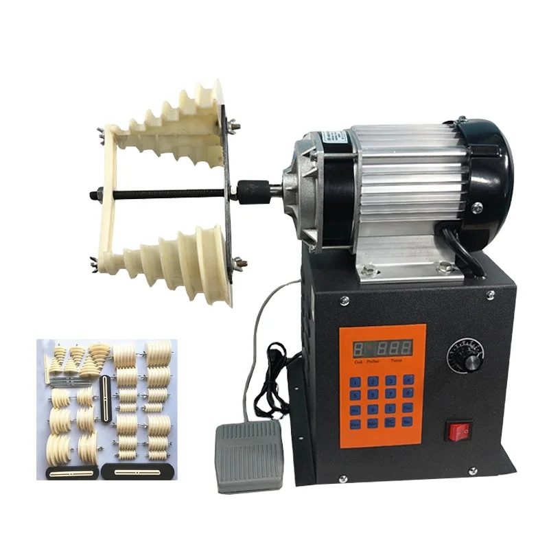 Automatic Motor Winding Machine 5-450 Rmp Transformer Winding Machine Electric Copper Coil Winding Machine
Automatic Motor Winding Machine 5-450 Rmp Transformer Winding Machine Electric Copper Coil Winding Machine