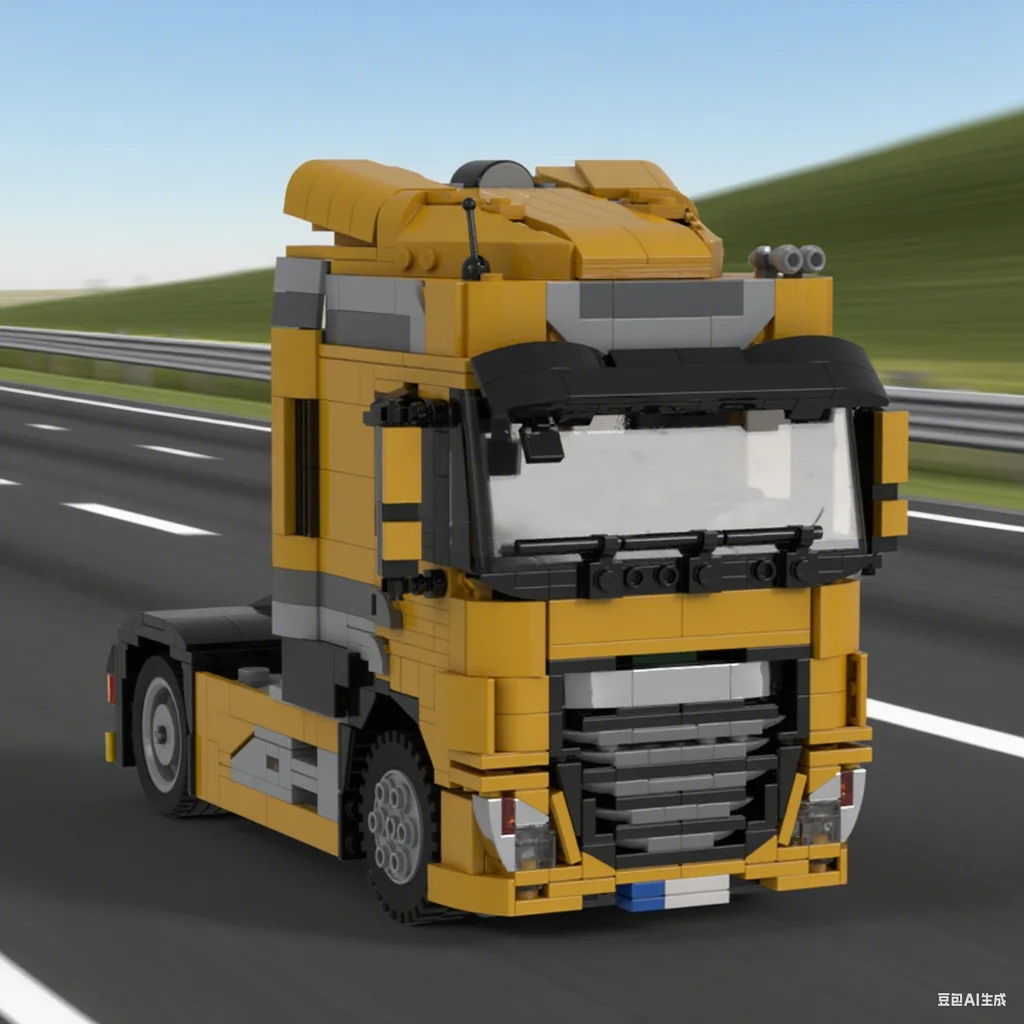 1112 Pcs DAF XF FT Space Cab Heavy-Duty Truck Long-Haul Lorry Custom MOC diy Education Model Building Blocks Birthday Toys Gift
1112 Pcs DAF XF FT Space Cab Heavy-Duty Truck Long-Haul Lorry Custom MOC diy Education Model Building Blocks Birthday Toys Gift