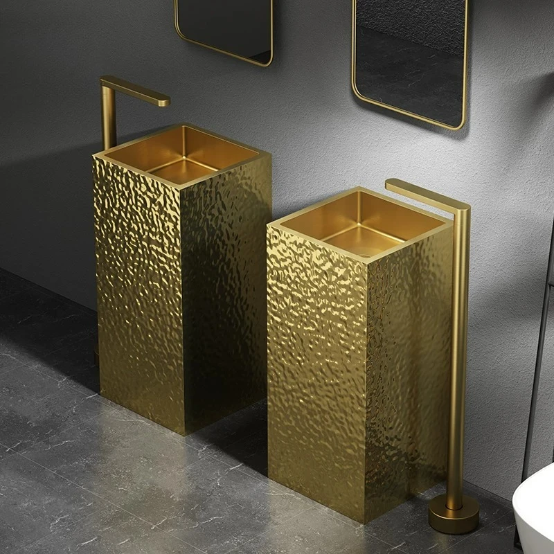 New original stainless steel column basin integrated floor-to-ceiling outdoor wash basin courtyard art creative face basin
New original stainless steel column basin integrated floor-to-ceiling outdoor wash basin courtyard art creative face basin