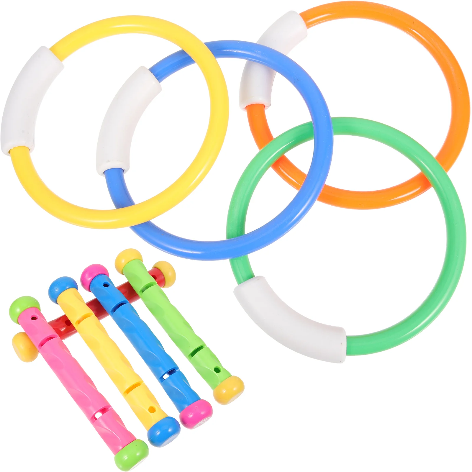 9 Pcs Toys Set Kids Pool Rings Sticks Gift Pool Toys Ages 4 12 Underwater Training Fun Swim Accessories
9 Pcs Toys Set Kids Pool Rings Sticks Gift Pool Toys Ages 4 12 Underwater Training Fun Swim Accessories