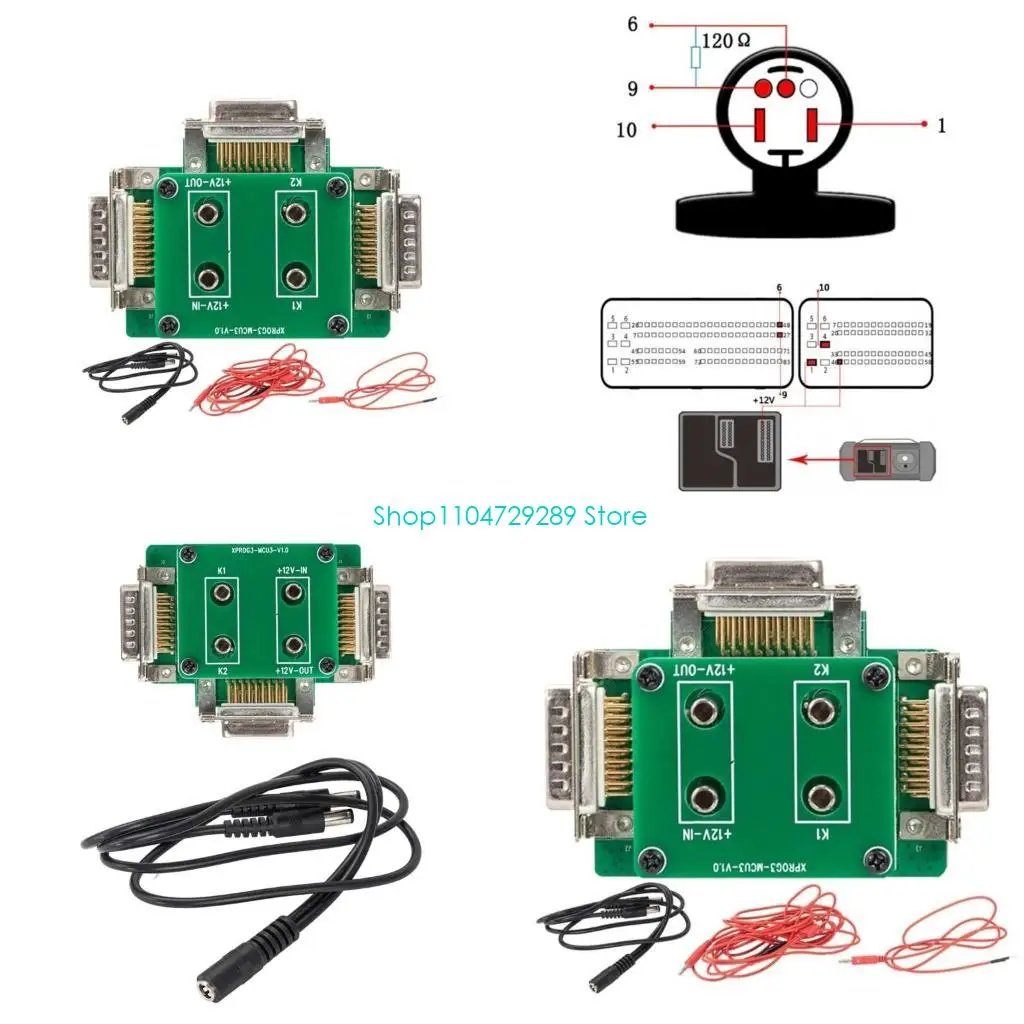 D8KE 12VLaunch X431 MCU3 Adapter for X431 PRO3S+ X431 V X431 V+ 307140131 TCU Reading
D8KE 12VLaunch X431 MCU3 Adapter for X431 PRO3S+ X431 V X431 V+ 307140131 TCU Reading