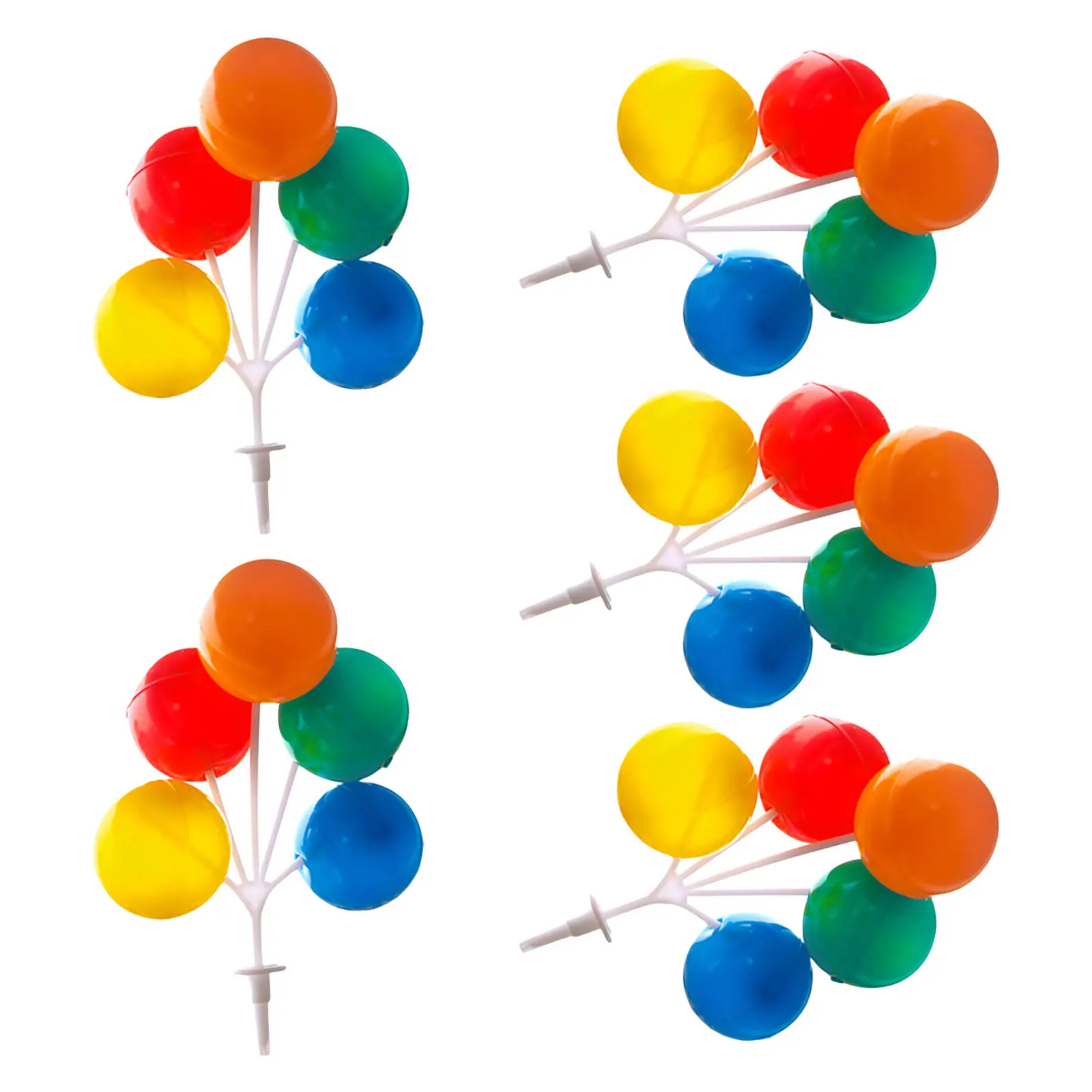 5Pcs Balloon Cake Picks Colored Plastic Decorative Birthday Cake Ornament Party Dessert Decoration Birthday Party Topper
5Pcs Balloon Cake Picks Colored Plastic Decorative Birthday Cake Ornament Party Dessert Decoration Birthday Party Topper