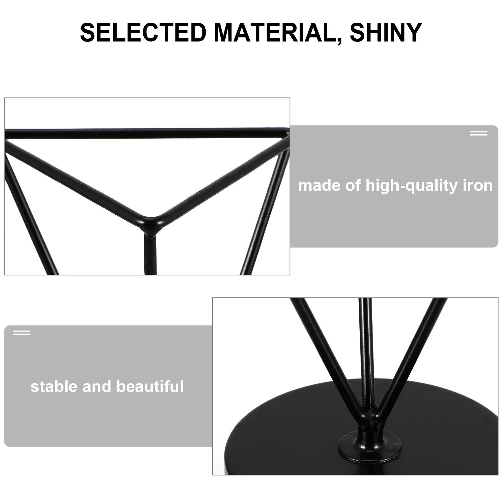 Black Holder Iron Pillar Tall Candlestick Stand For Living Room Bedroom Study Candlestick Support Table Decor
Black Holder Iron Pillar Tall Candlestick Stand For Living Room Bedroom Study Candlestick Support Table Decor