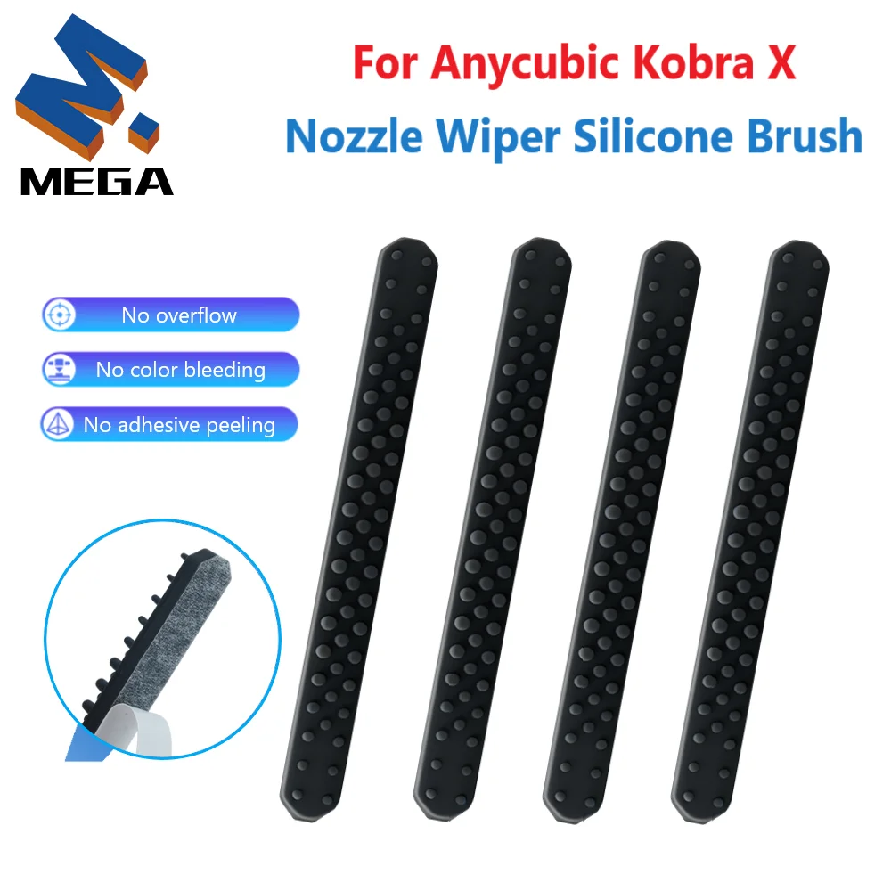 For Anycubic Kobra X Nozzle Brush Nozzle Wiper High-Temp Resist Kobra X Hotend Cleaning Tool Silicone Brush 3D Printer Parts
For Anycubic Kobra X Nozzle Brush Nozzle Wiper High-Temp Resist Kobra X Hotend Cleaning Tool Silicone Brush 3D Printer Parts