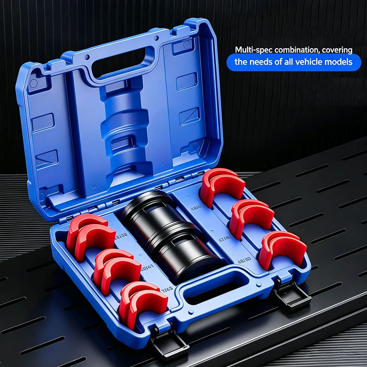 14Pcs Motorcycle Fork Seal Driver Tool Kit Universal Oil Seal Installer Remover Set for Front Shock Absorber Maintenance Repair
14Pcs Motorcycle Fork Seal Driver Tool Kit Universal Oil Seal Installer Remover Set for Front Shock Absorber Maintenance Repair