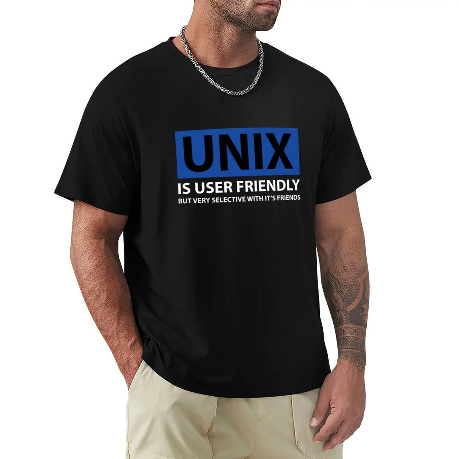 Unix is User Friendly T-Shirt Festive Simple T-Shirt
Unix is User Friendly T-Shirt Festive Simple T-Shirt