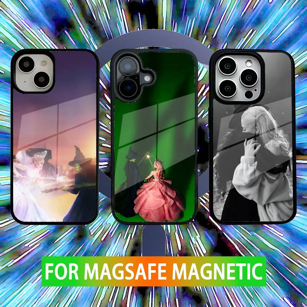 Film W-Wicked Glinda Elphaba Phone Case For iPhone 16,15,14,13,12,11,Pro,Max,Plus,Mini,SE New Magsafe Magnetic Wireless Charging
Film W-Wicked Glinda Elphaba Phone Case For iPhone 16,15,14,13,12,11,Pro,Max,Plus,Mini,SE New Magsafe Magnetic Wireless Charging