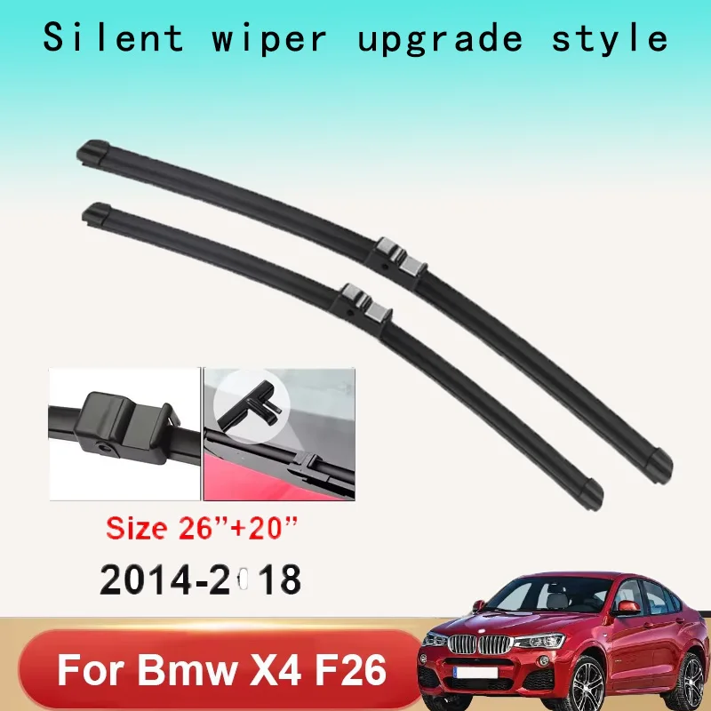 TONLINKER Car Wiper Blades For Bmw X4 F26 2014 2015 2016 2017 2018 Car Accessories Front Windscreen Wiper Blade Brushes Cutter
TONLINKER Car Wiper Blades For Bmw X4 F26 2014 2015 2016 2017 2018 Car Accessories Front Windscreen Wiper Blade Brushes Cutter
