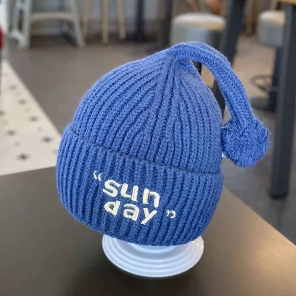 New Sun Day Embroidery Pullover Cap Knitted Warm Ear Protection Hat Windproof Coldproof Knitted Cap Kids
New Sun Day Embroidery Pullover Cap Knitted Warm Ear Protection Hat Windproof Coldproof Knitted Cap Kids