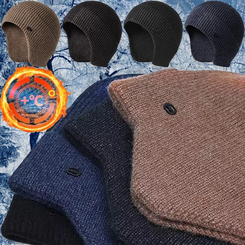 Warm Ear Protection Hat Autumn Winter Imitated Rabbit Velvet Thermal Ear Cap Cold Proof Knitted Hat Comfortable Beanies Skullies
Warm Ear Protection Hat Autumn Winter Imitated Rabbit Velvet Thermal Ear Cap Cold Proof Knitted Hat Comfortable Beanies Skullies