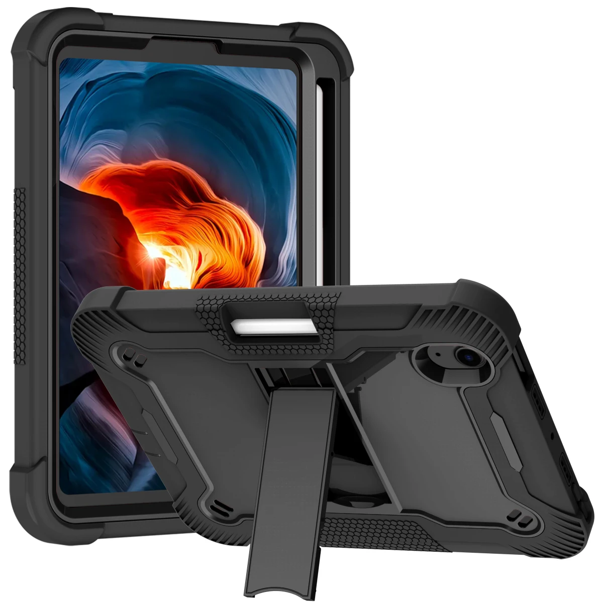 Универсальный бронированный чехол для iPad Mini 7 2024 A17 Pro Mini 6 2021 8,3 дюйма A2993 A2995 A2996 A2567 A2568 A2569 Противоскользящий чехол-подставка
Универсальный бронированный чехол для iPad Mini 7 2024 A17 Pro Mini 6 2021 8,3 дюйма A2993 A2995 A2996 A2567 A2568 A2569 Противоскользящий чехол-подставка