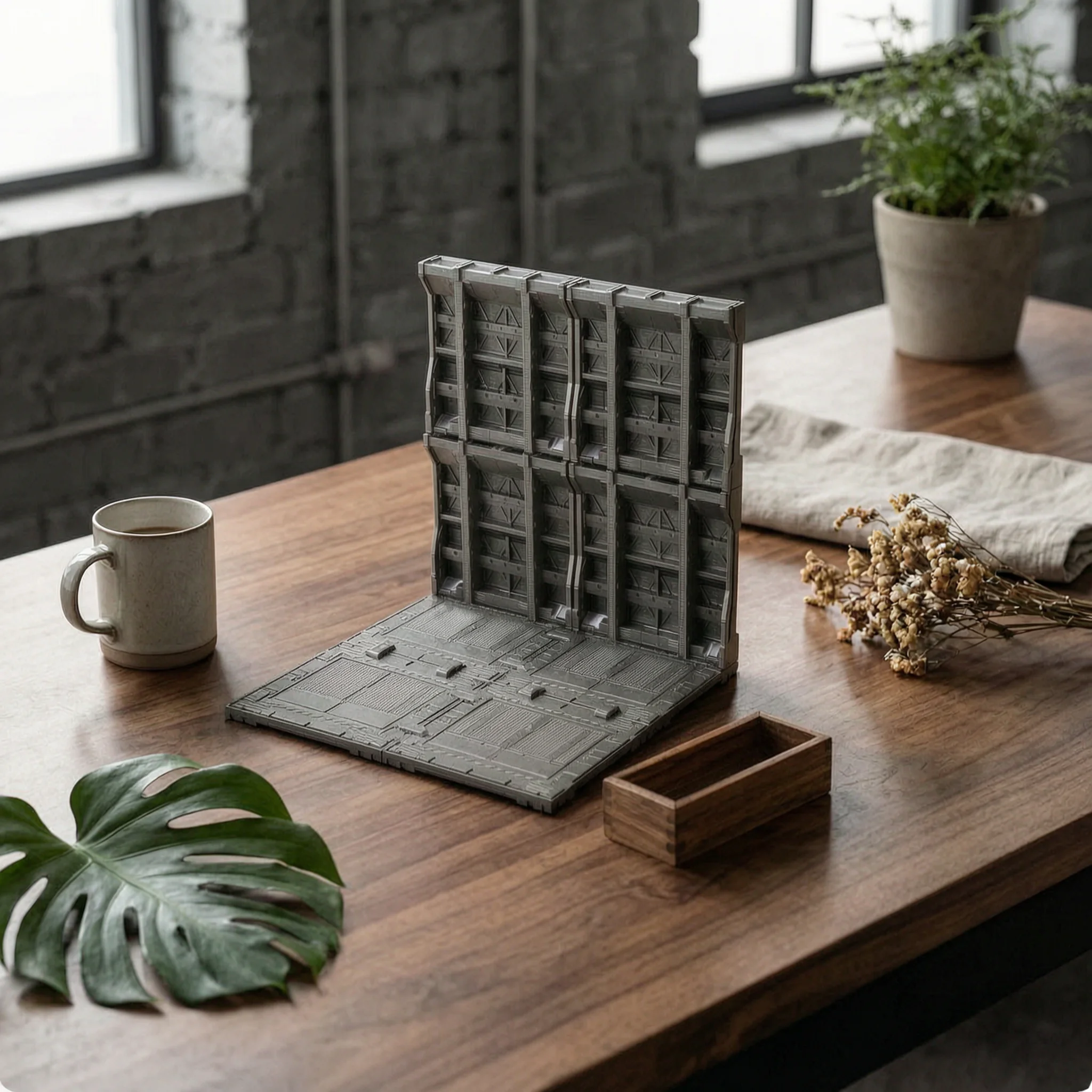 Hangar Scene Board 1:35 Scale Corner Scene Board Miniature Display Base Gray Plastic Scene Setting Backdrop Assembly
Hangar Scene Board 1:35 Scale Corner Scene Board Miniature Display Base Gray Plastic Scene Setting Backdrop Assembly
