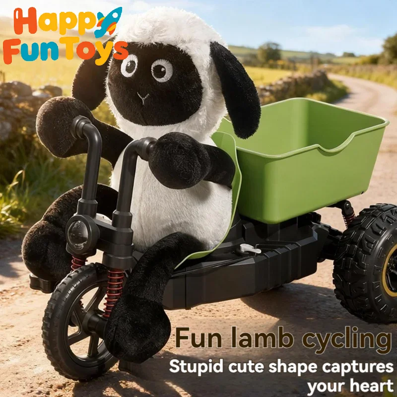 New RC Lamb Tricycle Remote Control Car High Speed Drift Stunt Vehicle Perfect Giftfor Kids Drifting Toys Kids Love the Most
New RC Lamb Tricycle Remote Control Car High Speed Drift Stunt Vehicle Perfect Giftfor Kids Drifting Toys Kids Love the Most