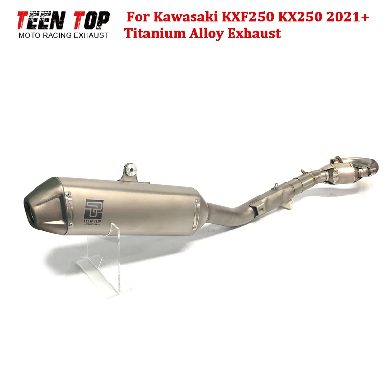 Titanium Alloy Exhaust Pipe For Kawasaki KXF250 KX250 Motorcycle Exhaust System 2021+ 45mm KXF250 Exhaust Header KX250 Muffler
Titanium Alloy Exhaust Pipe For Kawasaki KXF250 KX250 Motorcycle Exhaust System 2021+ 45mm KXF250 Exhaust Header KX250 Muffler