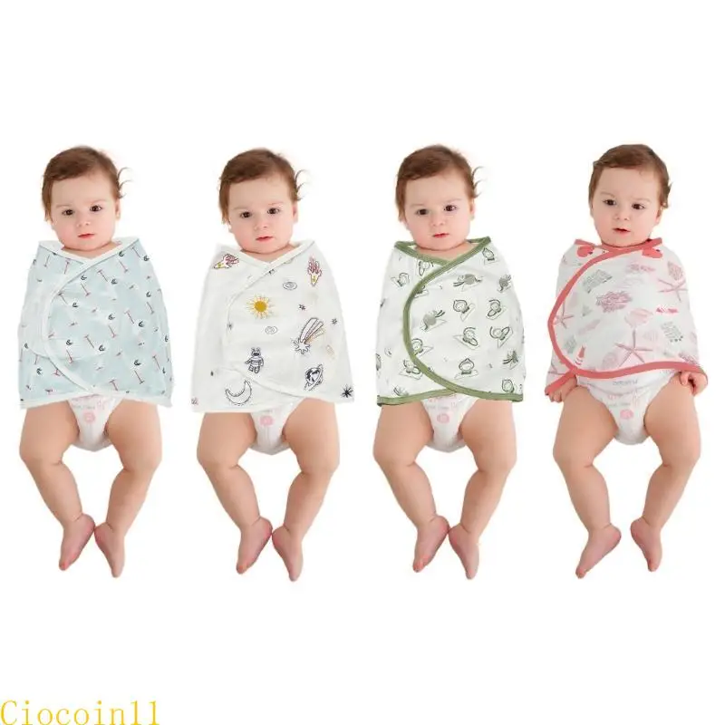 Y1UB Soft & Safe Baby Blanket Breathable Cotton Wrap Cotton Perfect Gift for Infants
Y1UB Soft & Safe Baby Blanket Breathable Cotton Wrap Cotton Perfect Gift for Infants
