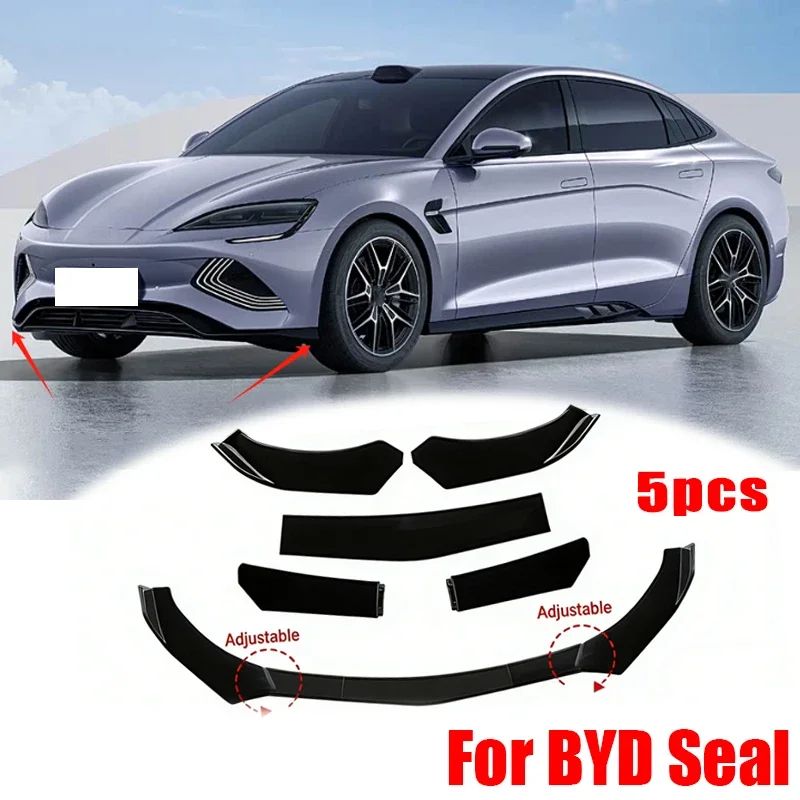 5Pcs ABS Material Universal Car Front Bumper Separator Bumper Lip Body Kit Duck Lip Separator For BYD Seal Car Accessories
5Pcs ABS Material Universal Car Front Bumper Separator Bumper Lip Body Kit Duck Lip Separator For BYD Seal Car Accessories