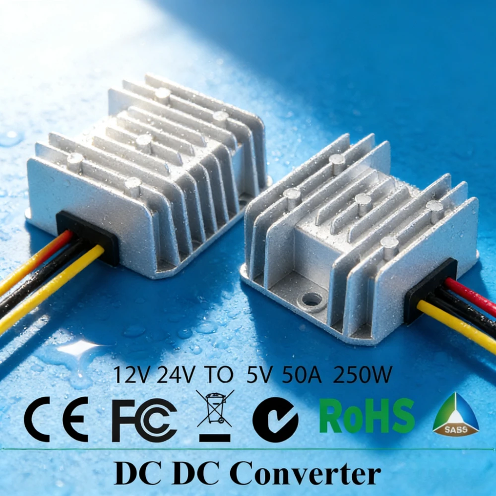 12V 24V to 5V 3A-100A DC DC Converter Regulator Car Step Down Reducer Led Lighting Display CE Certificated Waterproof Dustproof
12V 24V to 5V 3A-100A DC DC Converter Regulator Car Step Down Reducer Led Lighting Display CE Certificated Waterproof Dustproof