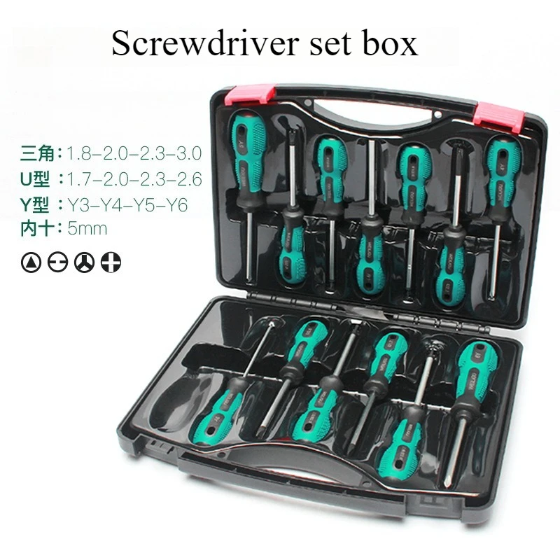 Special Screwdriver Set | U-Shape/Triangle/Y-Type/Internal Cross |Cr-V Steel Anti-Rust | Home Precision Repair Tools
Special Screwdriver Set | U-Shape/Triangle/Y-Type/Internal Cross |Cr-V Steel Anti-Rust | Home Precision Repair Tools