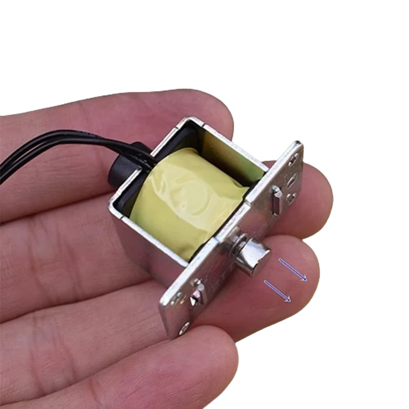 MC0820P DC 12V Micro DC Electromagnet Push Pull Pop-up Type Mini Solenoid Magnet Stroke 5mm DIY Electronic Lock Vending Machine
MC0820P DC 12V Micro DC Electromagnet Push Pull Pop-up Type Mini Solenoid Magnet Stroke 5mm DIY Electronic Lock Vending Machine