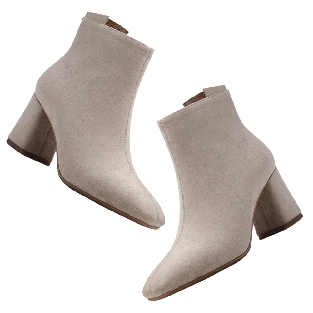 Boots Square-toed Chunky Heels Square-Toed Boots Artificial Pu Upper Ankle Booties Durable Rubber Sole Fall Winter
Boots Square-toed Chunky Heels Square-Toed Boots Artificial Pu Upper Ankle Booties Durable Rubber Sole Fall Winter
