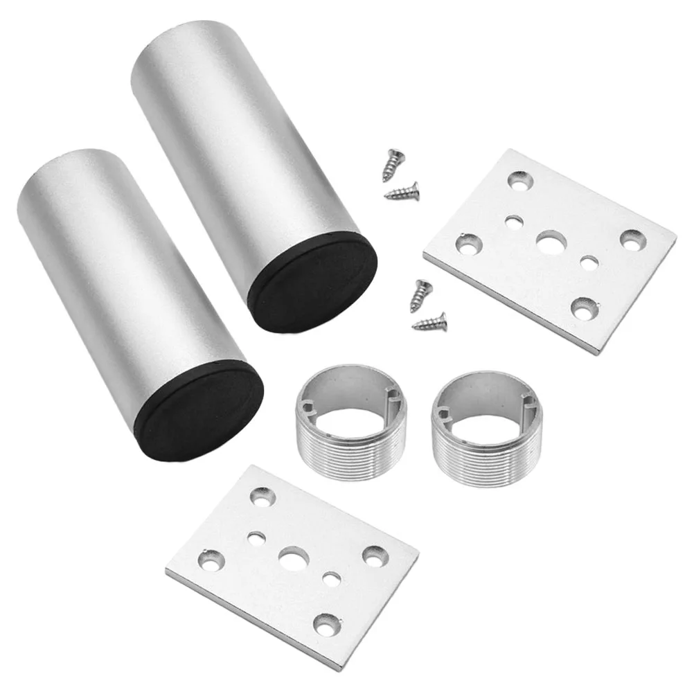 2Pcs Adjustable Furniture Legs 6cm Silver Cabinet Dresser Nightstand Replacement Leveling Feet Sturdy Aluminum Thickened
2Pcs Adjustable Furniture Legs 6cm Silver Cabinet Dresser Nightstand Replacement Leveling Feet Sturdy Aluminum Thickened
