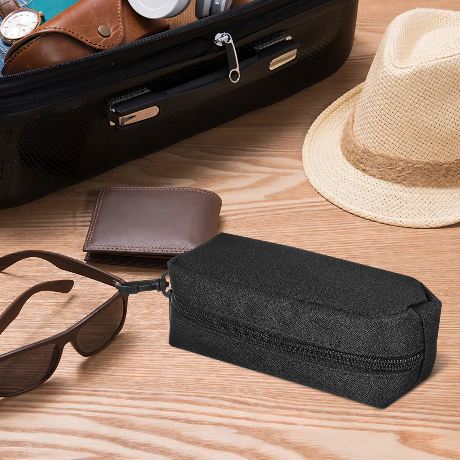 Double Eyeglass Cases Oxford Fabric Soft Pouch For Sunglasses Eyeglasses Dual Compartment Travel Organizer Zipper Closure
Double Eyeglass Cases Oxford Fabric Soft Pouch For Sunglasses Eyeglasses Dual Compartment Travel Organizer Zipper Closure