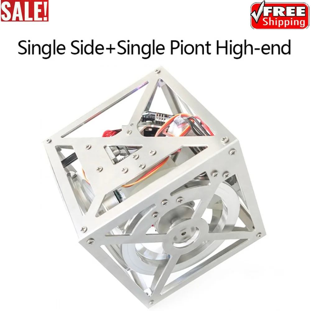 High-end Balanced Block Single Side / Piont Self-Balancing Cubli STM32F103RCT6
High-end Balanced Block Single Side / Piont Self-Balancing Cubli STM32F103RCT6