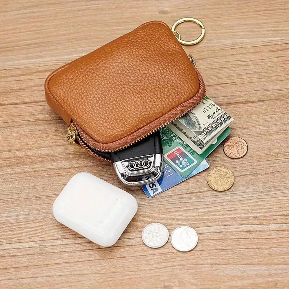 New Style Simple Hand-Held Zipper Small Wallet for Women, Mini Bag for Storing Keys, Cards, and Coins New Style Simple Hand-Held Zipper Small Wallet for Women, Mini Bag for Storing Keys, Cards, and Coins