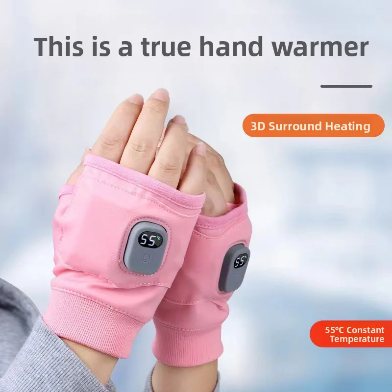 USB Rechargeable Intelligent Heating Gloves Fashionable And Warm Fingerless Gloves Women Winter Warm Gloves Winter Accessories
USB Rechargeable Intelligent Heating Gloves Fashionable And Warm Fingerless Gloves Women Winter Warm Gloves Winter Accessories