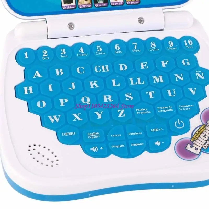 Colorful Language Learning Device Educational Toy Available in Blue or Pink
Colorful Language Learning Device Educational Toy Available in Blue or Pink