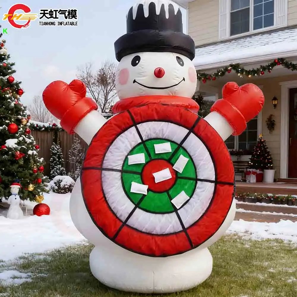 Fast Ship Snowman Throwing Game Christmas Inflatable Carnival Sport Game Toys Sand Bags Dart Board for Kids
Fast Ship Snowman Throwing Game Christmas Inflatable Carnival Sport Game Toys Sand Bags Dart Board for Kids