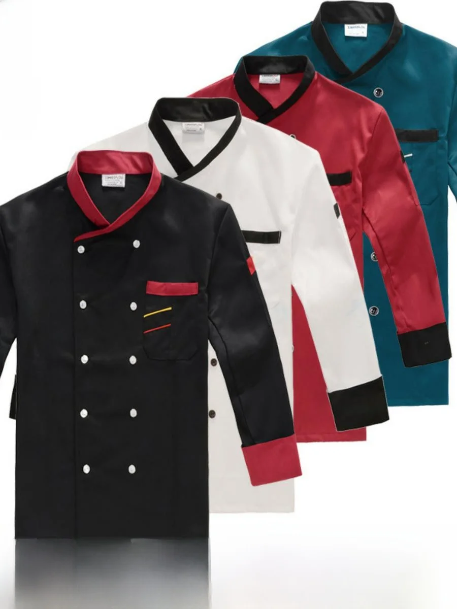 Рабочая форма шеф-повара с длинным или коротким рукавом, мужская, для кухни, ресторана, столовой, осенне-зимняя, больших размеров, униформа для шеф-поваров, школьная форма
Рабочая форма шеф-повара с длинным или коротким рукавом, мужская, для кухни, ресторана, столовой, осенне-зимняя, больших размеров, униформа для шеф-поваров, школьная форма