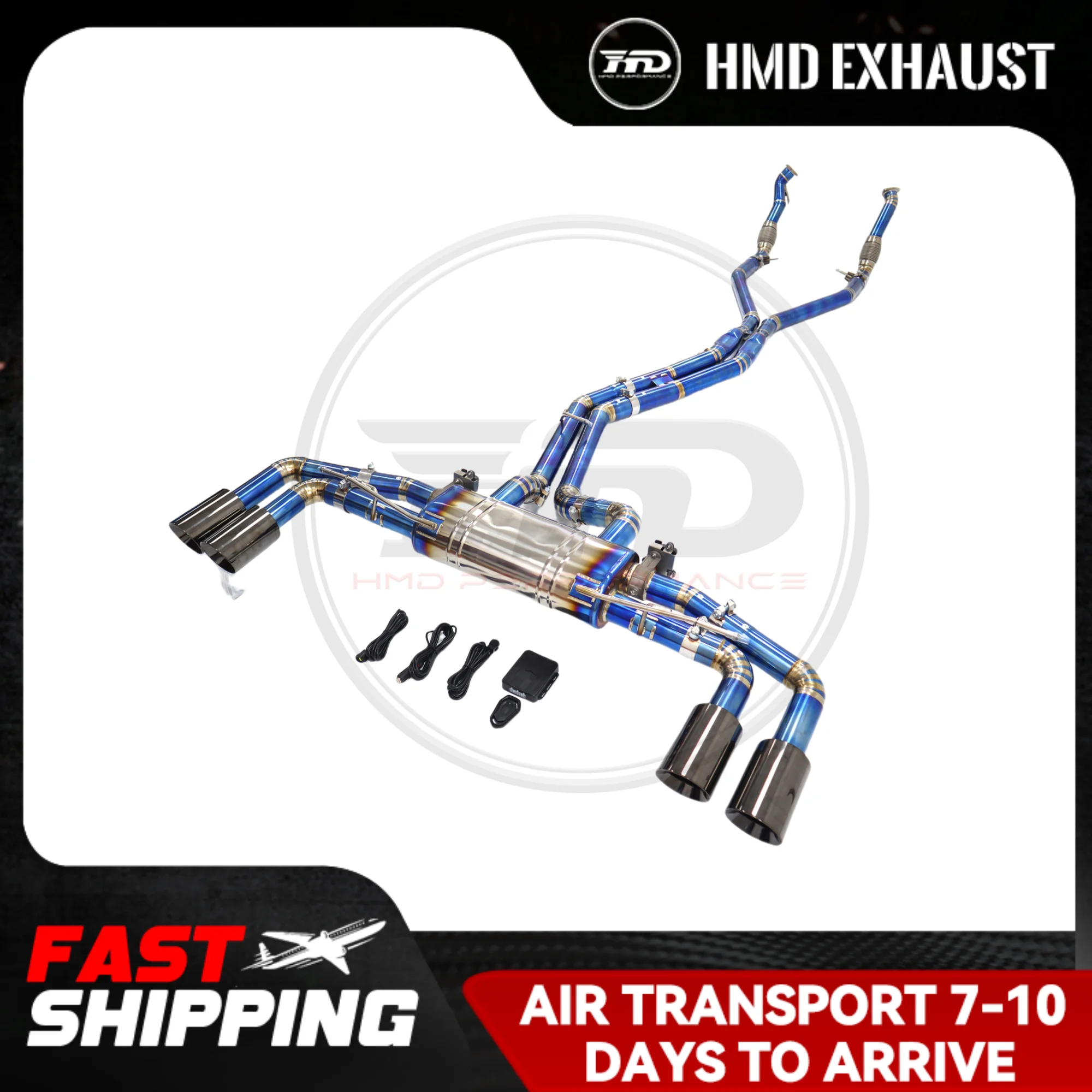 Exhaust System Sport Catback for Audi SQ5 3.0T Muffler With Valve Middle Pipe HMD Titanium
Exhaust System Sport Catback for Audi SQ5 3.0T Muffler With Valve Middle Pipe HMD Titanium