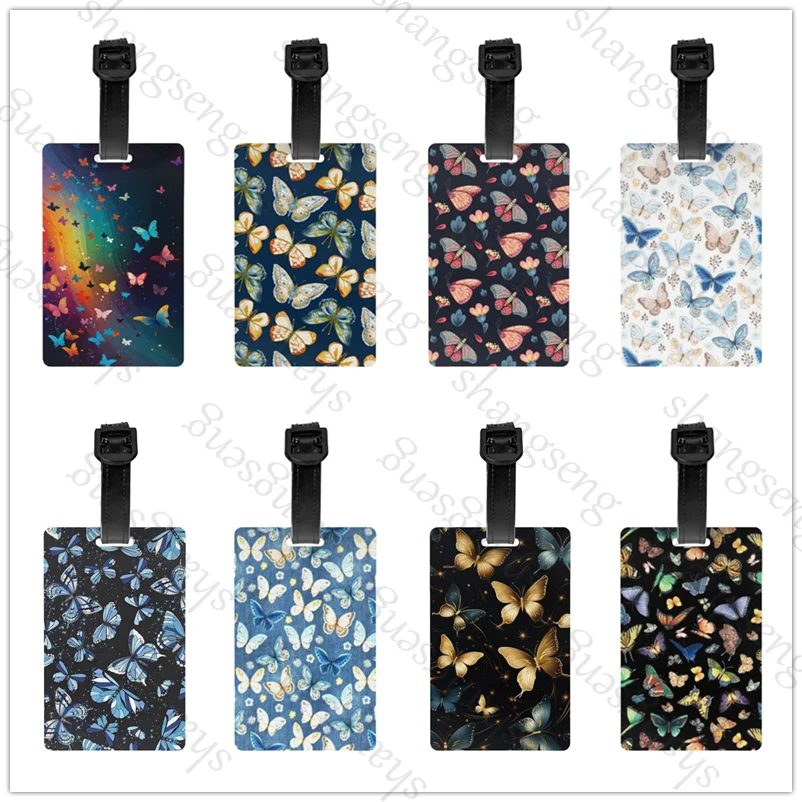 Butterfly 1pcs Security Luggage Tag PVC Suitcase Label Business Card Holder/Travel Document Label
Butterfly 1pcs Security Luggage Tag PVC Suitcase Label Business Card Holder/Travel Document Label