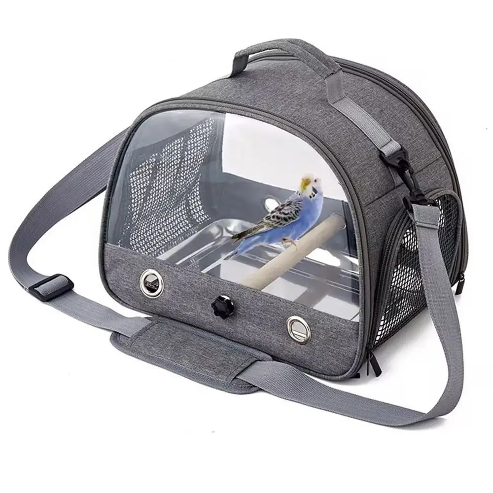 Foldable Bird Travel Carrier Stainless Steel Tray Portable Parrots Takeaway Bag Breathable Clear Side Window
Foldable Bird Travel Carrier Stainless Steel Tray Portable Parrots Takeaway Bag Breathable Clear Side Window