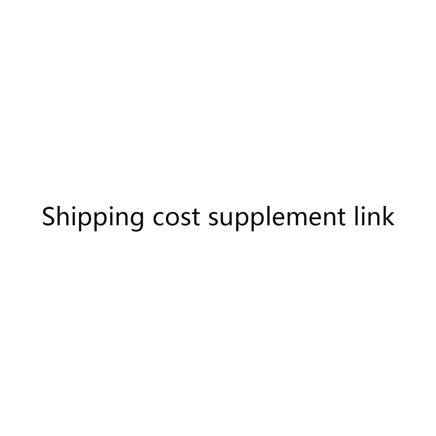 Add shipping cost link
Add shipping cost link