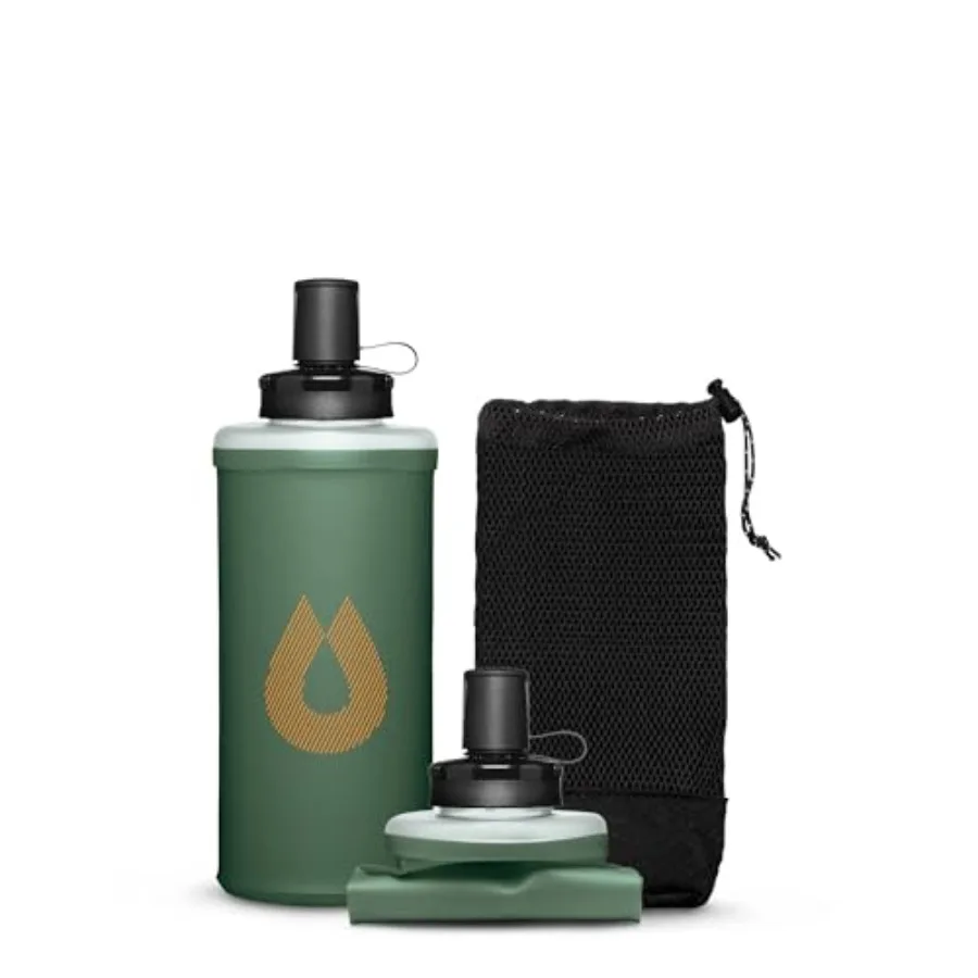 PackFlask 500ml or 750ml - Harness Mounted Water Bottle for Backpacks - Hands-Free, Easy-Access, Ultra-Light, Collapsible Pack
PackFlask 500ml or 750ml - Harness Mounted Water Bottle for Backpacks - Hands-Free, Easy-Access, Ultra-Light, Collapsible Pack