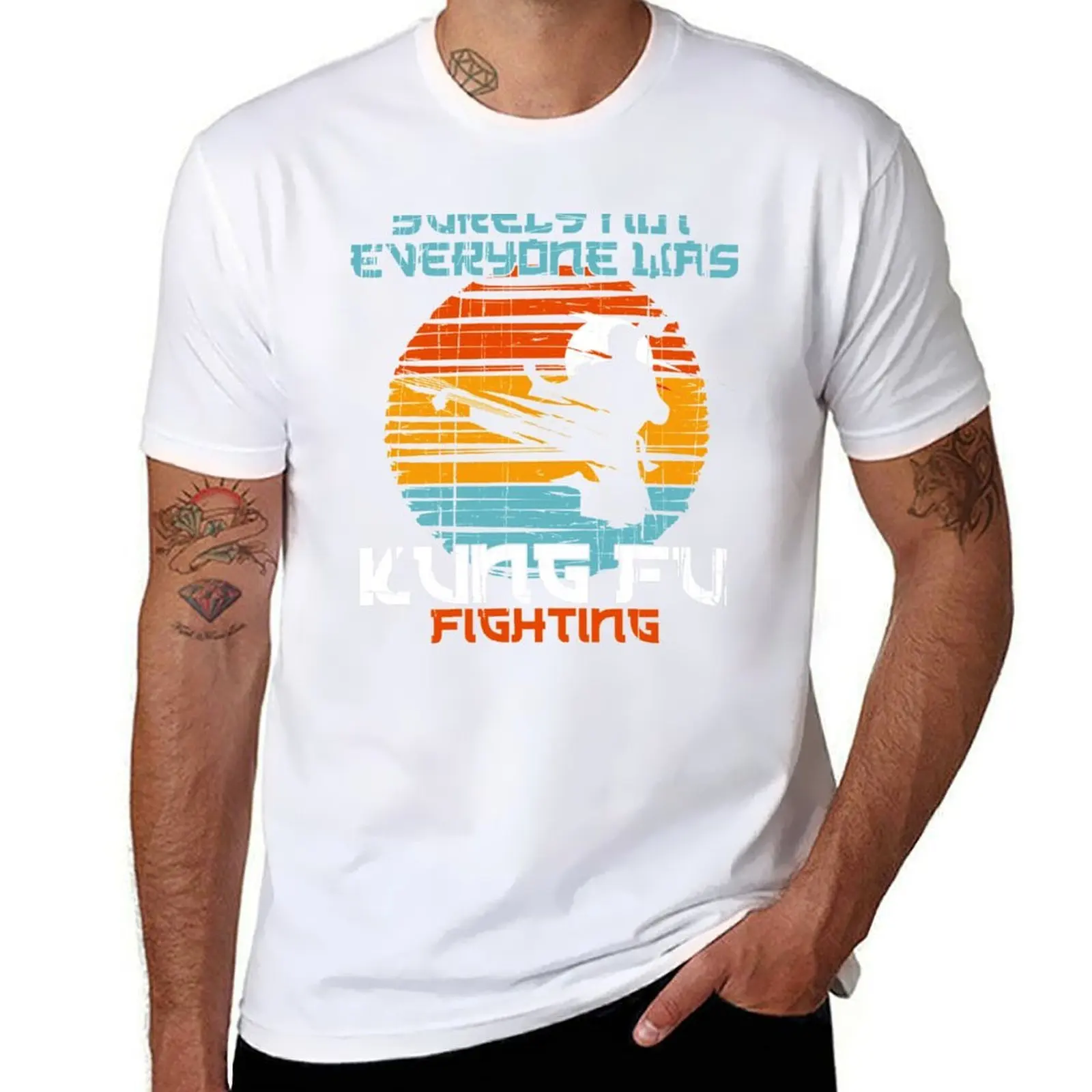Surely not Everybody Was Kung Fu Fighting T-Shirt anime t shirts oversize t shirt man luxury T-Shirt
Surely not Everybody Was Kung Fu Fighting T-Shirt anime t shirts oversize t shirt man luxury T-Shirt
