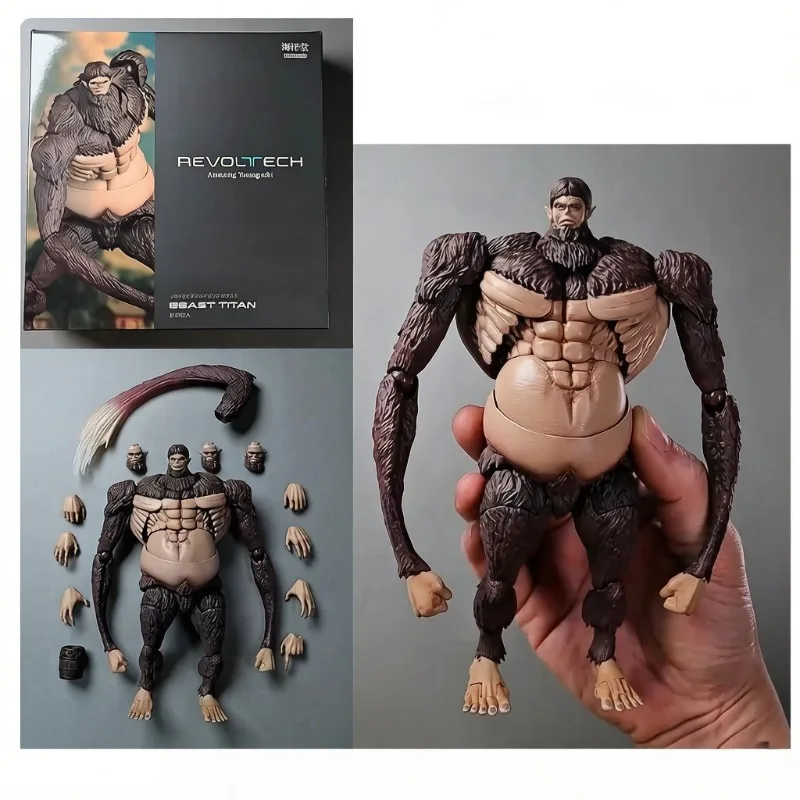 In Stock KAIYODO Revoltech AMAZING YAMAGUCHI Attack on Titan Beast Titan Jaw Titan Action Figures Model Collection Toys Gifts
In Stock KAIYODO Revoltech AMAZING YAMAGUCHI Attack on Titan Beast Titan Jaw Titan Action Figures Model Collection Toys Gifts