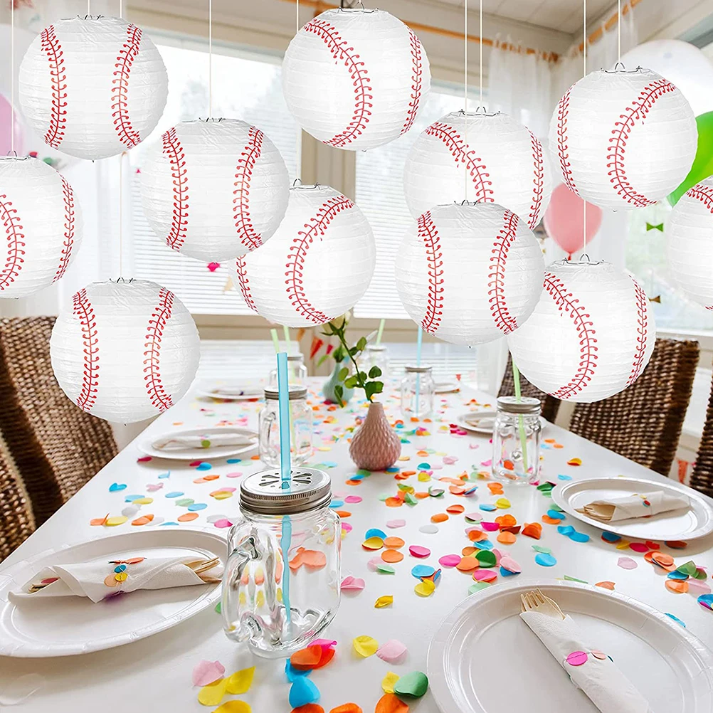 3pcs Baseball Hanging Decorative Festive Sports Theme Party Room Child Decorative Paper Lantern Desk Lamp Lighting
3pcs Baseball Hanging Decorative Festive Sports Theme Party Room Child Decorative Paper Lantern Desk Lamp Lighting