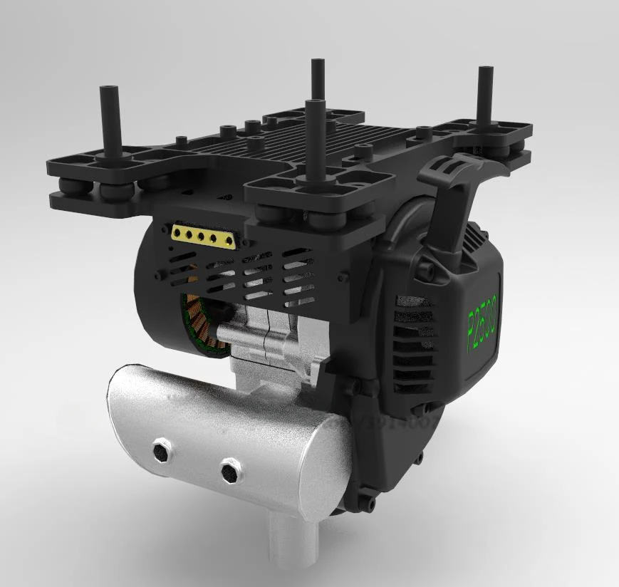 Дрон-генератор DIY P 2500, гибридный Электрогенератор 2500 Вт для двигателя P2500
Дрон-генератор DIY P 2500, гибридный Электрогенератор 2500 Вт для двигателя P2500