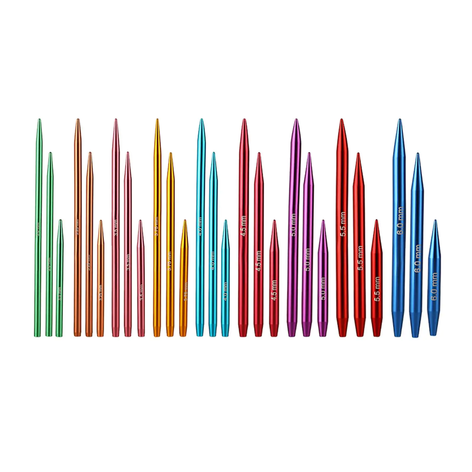 Circular Knitting Needle Set Knitting Craft Tool Multifunction Lightweight with Bag DIY Interchangeable for Darning Sweater
Circular Knitting Needle Set Knitting Craft Tool Multifunction Lightweight with Bag DIY Interchangeable for Darning Sweater