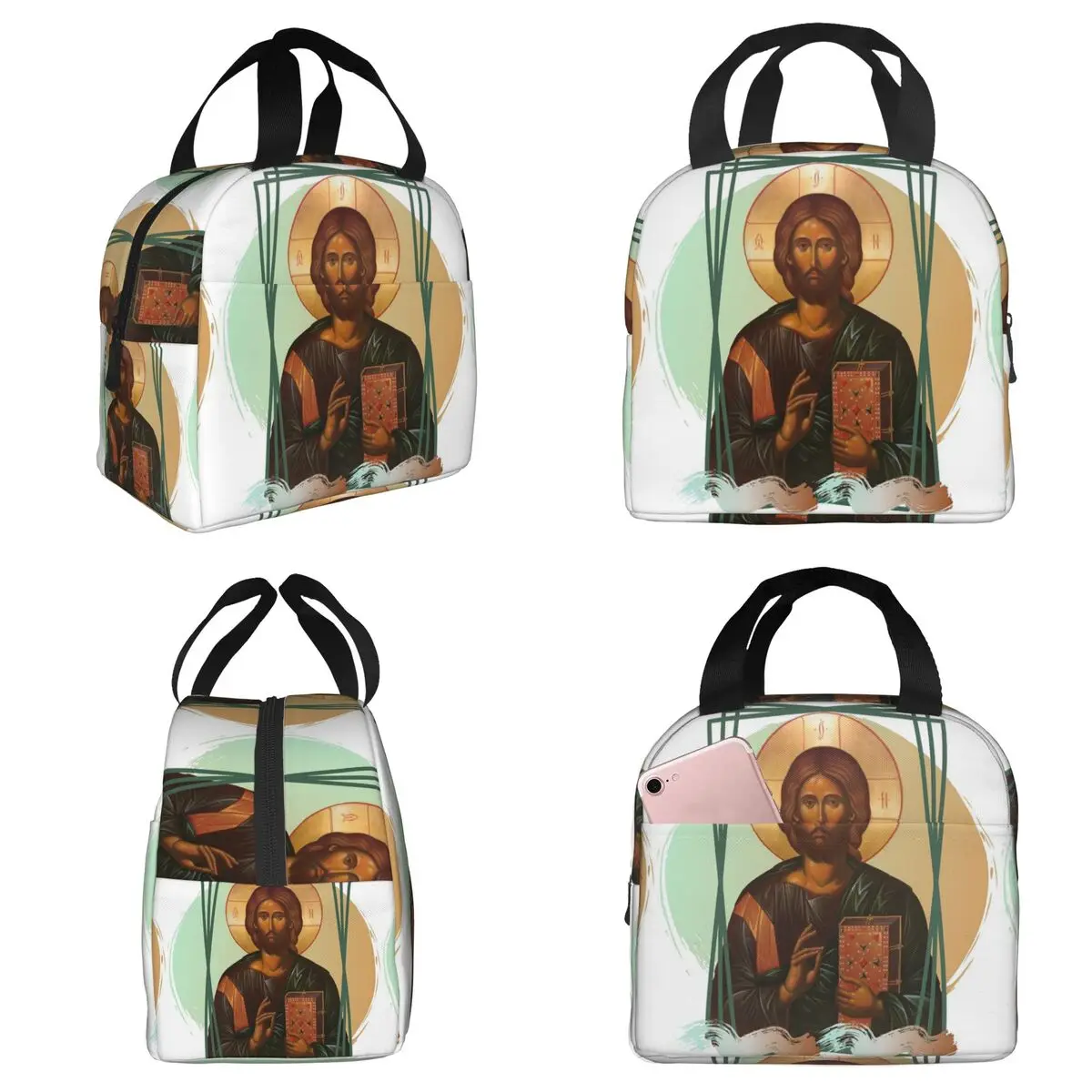 Термосумка для обедов Lord Jesus Christ для детей, школьная термосумка-холодильник, портативный контейнер для еды
Термосумка для обедов Lord Jesus Christ для детей, школьная термосумка-холодильник, портативный контейнер для еды