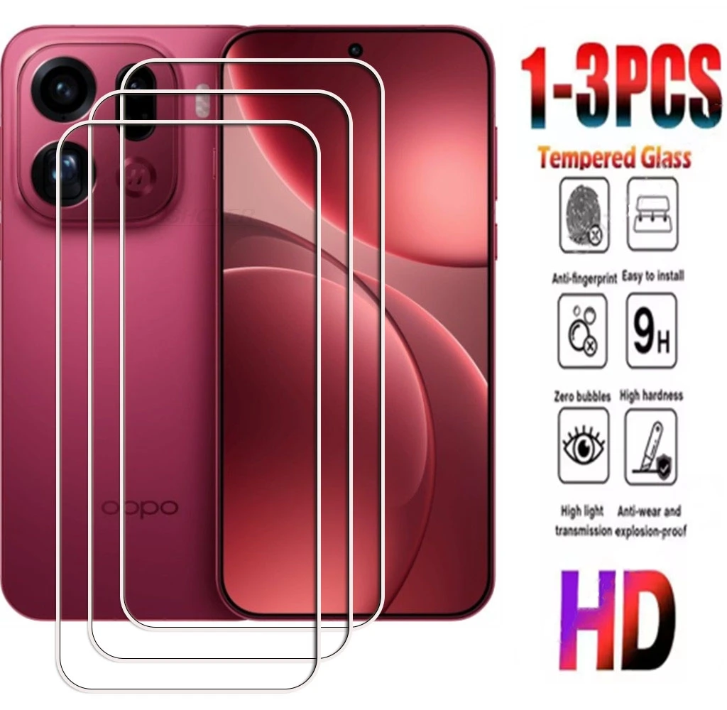 1-3PCS 9H HD Tempered Glass For OPPO Find X9 Pro 6.78" OPPOFindX9Pro FindX9Pro OPPOFindX9 FindX9 Screen Protector Cover Film
1-3PCS 9H HD Tempered Glass For OPPO Find X9 Pro 6.78" OPPOFindX9Pro FindX9Pro OPPOFindX9 FindX9 Screen Protector Cover Film