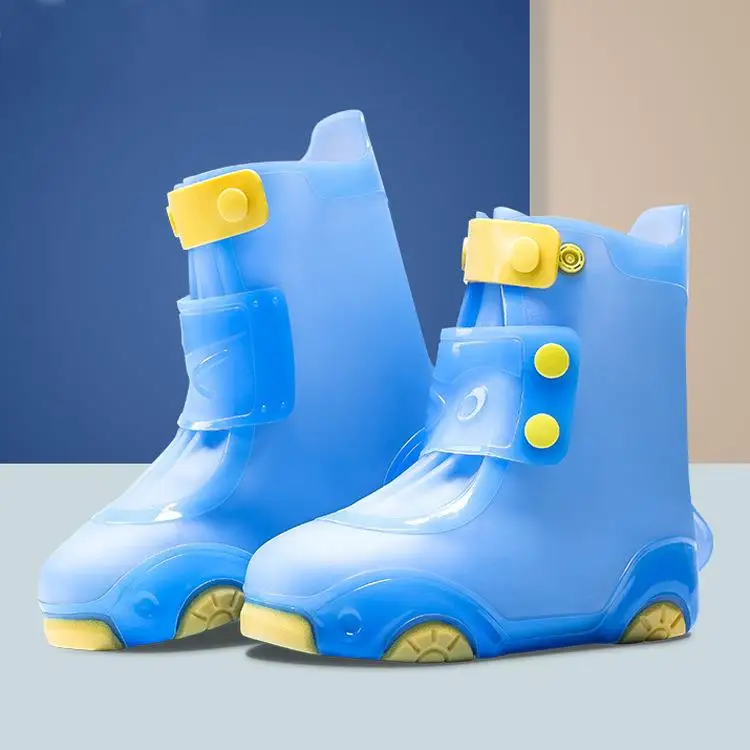 New Children's Rain Boot Covers Waterproof Non-Slip Thickened Silicone Wear-Resistant Bottom Water Shoes Rain Boots Foot Covers
New Children's Rain Boot Covers Waterproof Non-Slip Thickened Silicone Wear-Resistant Bottom Water Shoes Rain Boots Foot Covers