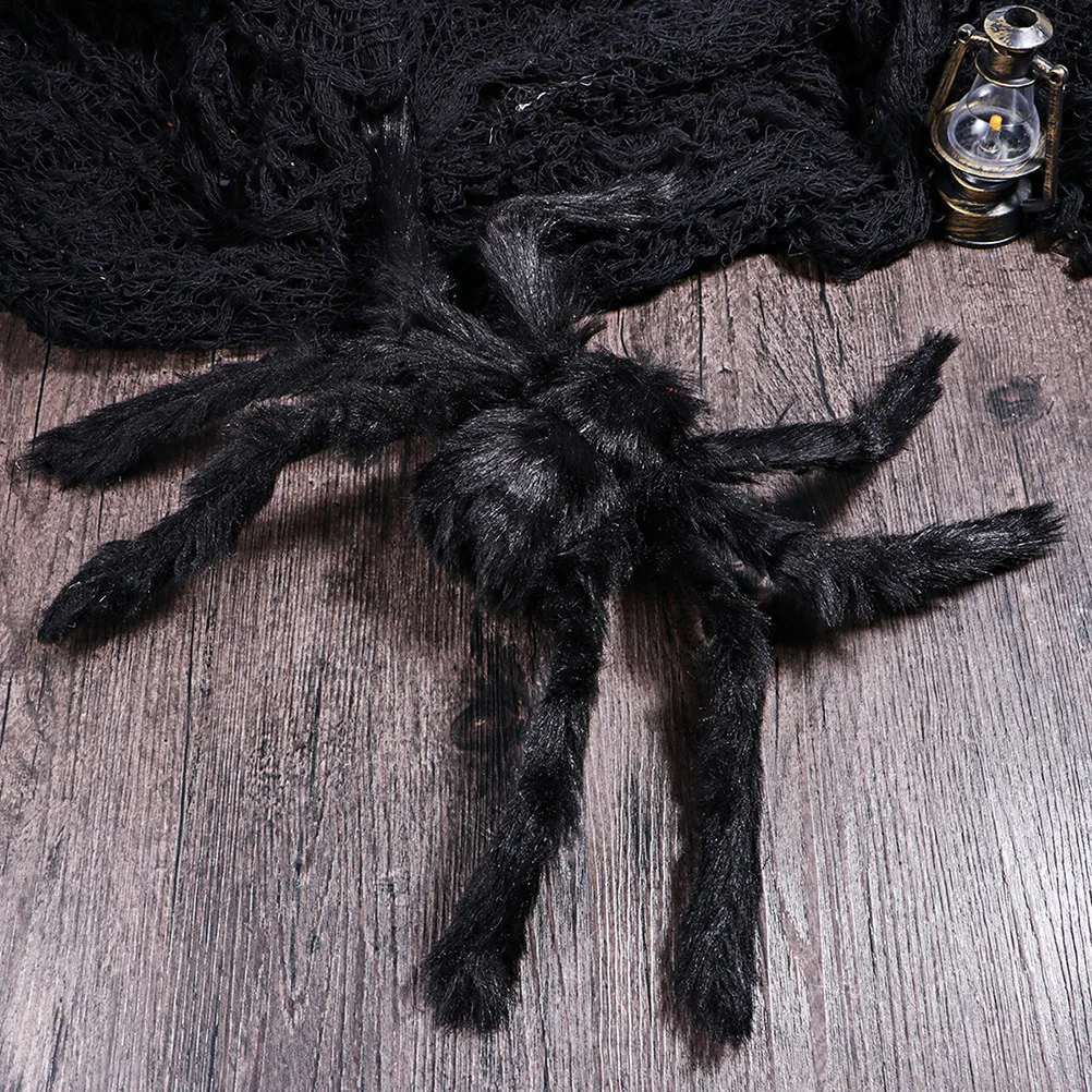 2 Pcs Party Realistic Spider Halloween Scary Props Cobwebs Decorations Spiders Fake Giant Prank
2 Pcs Party Realistic Spider Halloween Scary Props Cobwebs Decorations Spiders Fake Giant Prank