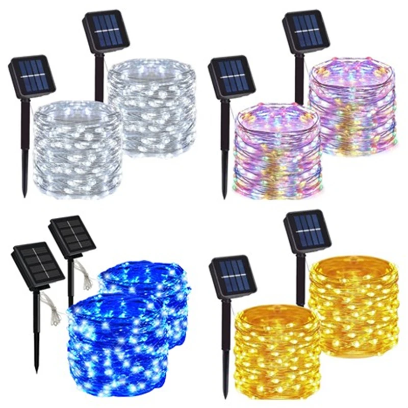 Outdoor Solar String Fairy Lights 50/300 LEDs Solar Lamps Flashes Garland Waterproof Christmas Decoration for Home Garden Street
Outdoor Solar String Fairy Lights 50/300 LEDs Solar Lamps Flashes Garland Waterproof Christmas Decoration for Home Garden Street
